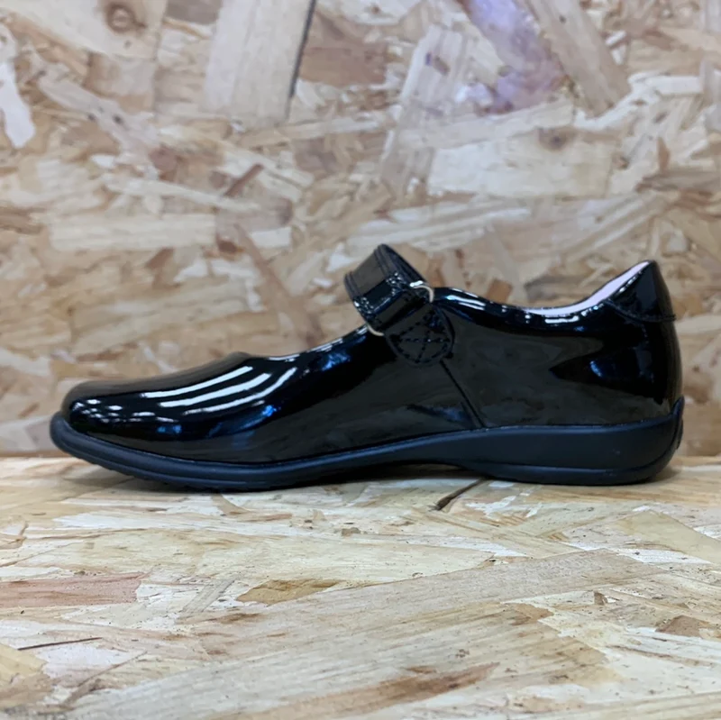 Lelli Kelly Klassischer Lackschuh für Kinder – Schwarz