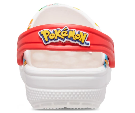 Crocs Kinderklassiker Pokemon Clog – Weiß