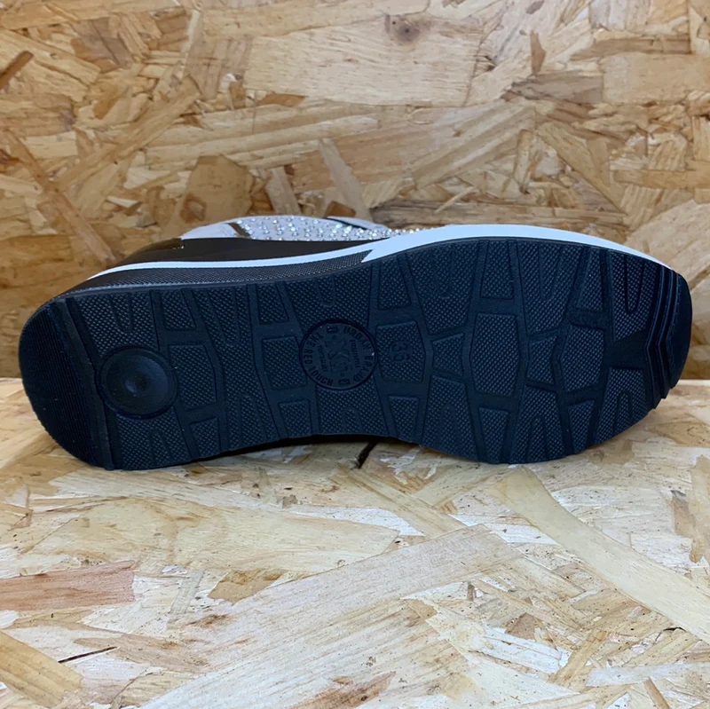 Xti Modische Damen-Sneaker mit Keilabsatz – Eis
