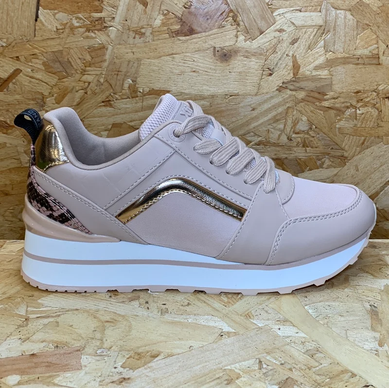 Xti Modische Damen-Sneaker – Nude