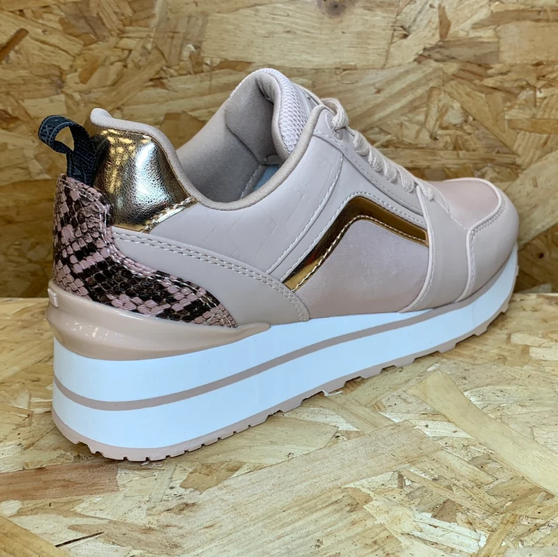 Xti Modische Damen-Sneaker – Nude
