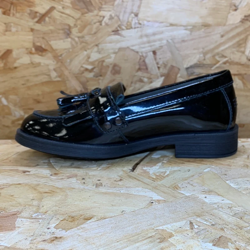 Geox Kinder Agata A Patent Schulschuh – Schwarz