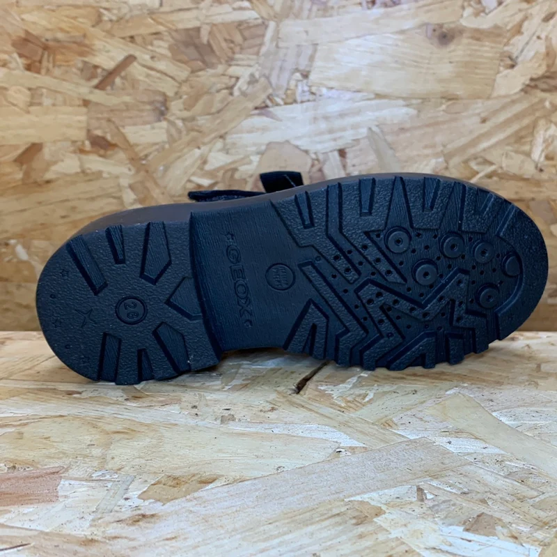 Geox Kinder Casey E Dolly Schulschuh – Schwarz