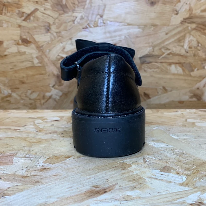 Geox Kinder Casey E Dolly Schulschuh – Schwarz