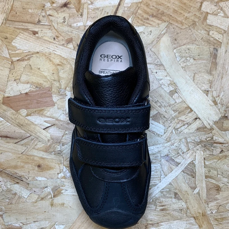 Geox Savage B Schulschuh für Kinder – Schwarz