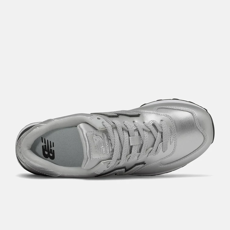New Balance Damen 574 Fashion Trainer – Silber