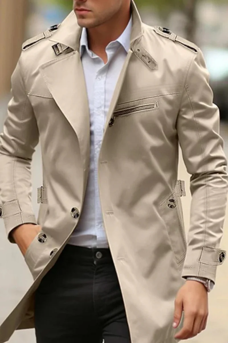 Johnson Premium Jacke für Herren | Hellbeige