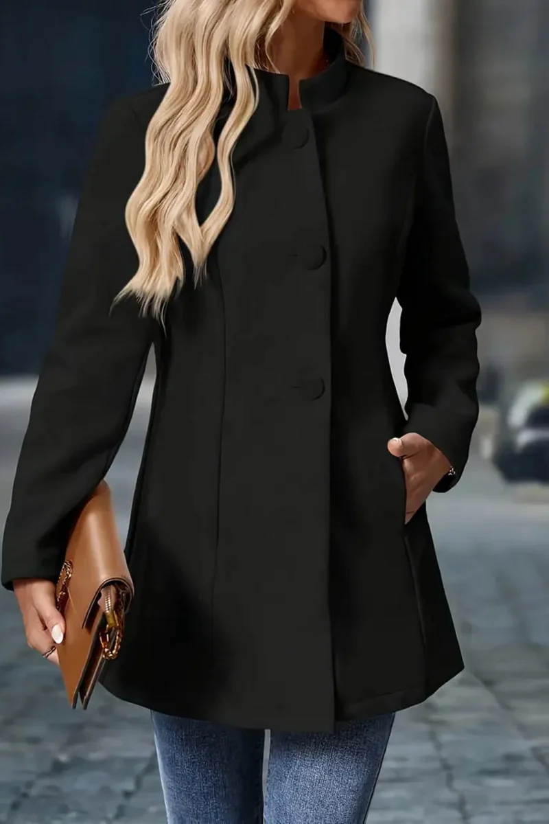 Claire Elegante Jacke | Schwarz