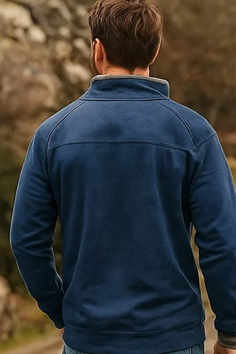 Piolo Fleece-Hemd | Blau