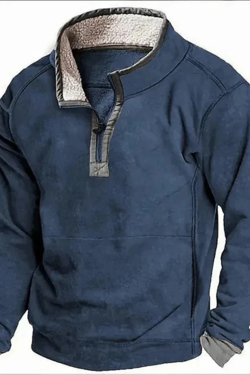 Piolo Fleece-Hemd | Blau