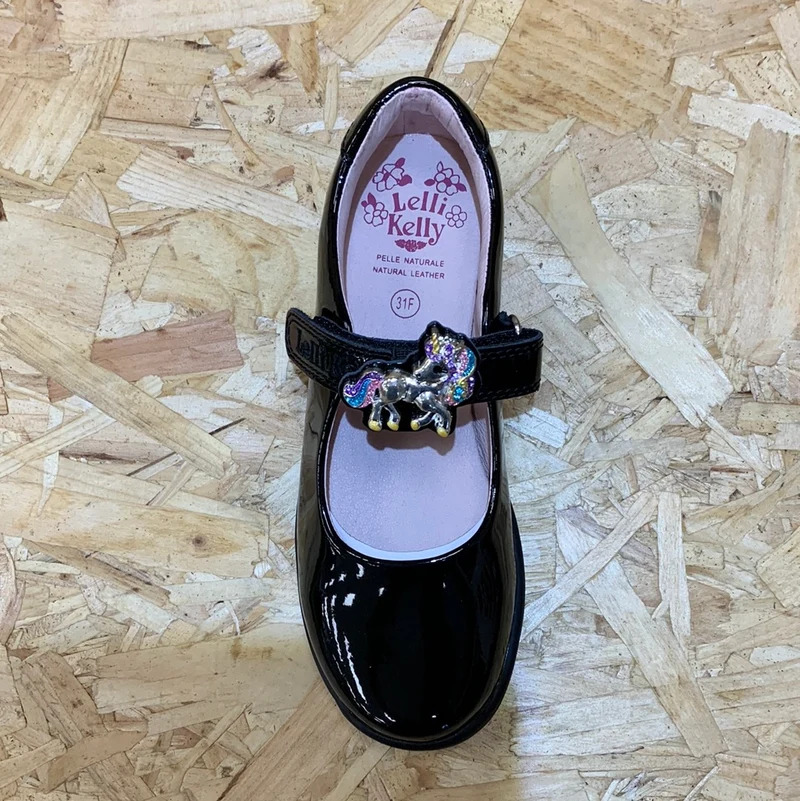 Lelli Kelly Kinder-Lackschuh Bella II – Schwarz