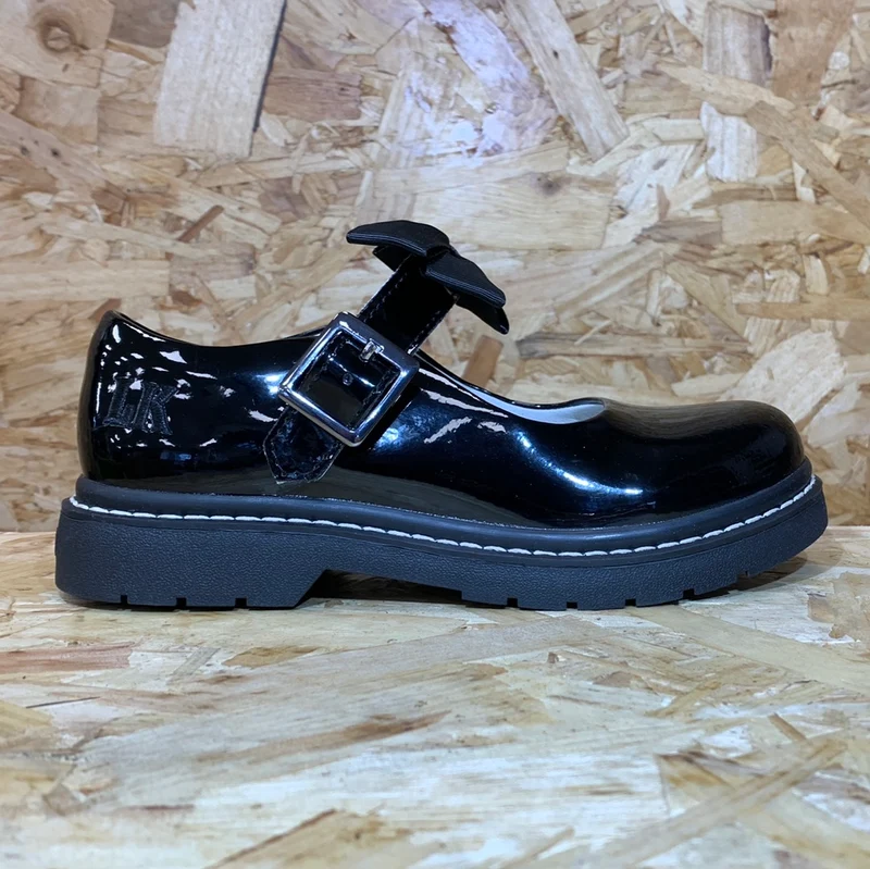 Lelli Kelly Audrey Lackschuh für Kinder – Schwarz