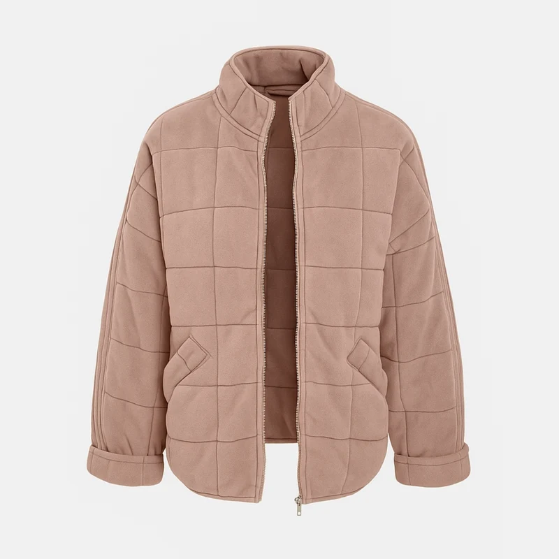 Jyn Eleganter Mantel | Khaki