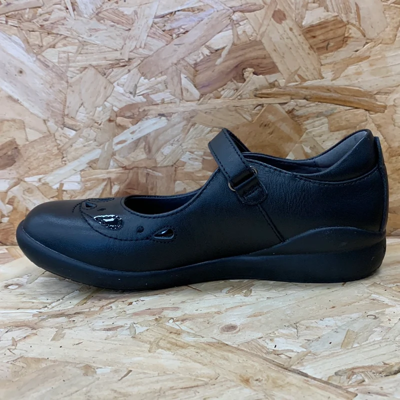 Biomecanics Kinder-Schulschuh „Dolly“ aus Leder – Schwarz