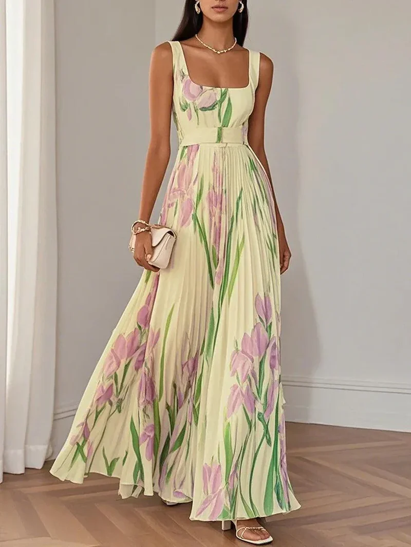 Iris Bloom | Sommerkleid mit Square Neckline