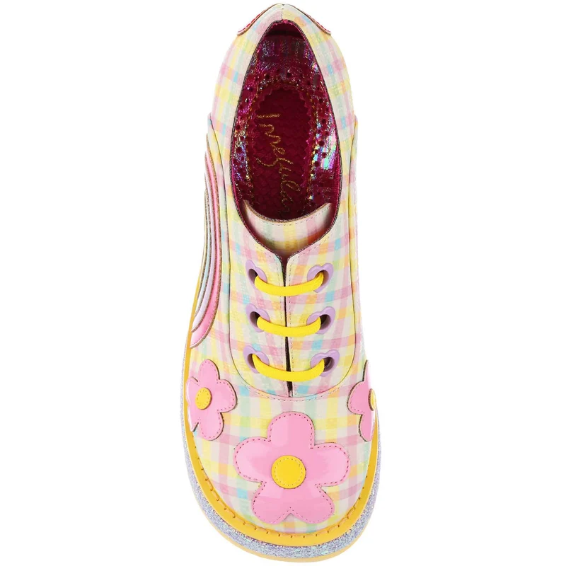 Irregular Choice Rainbows & Love High Heel-Schuh für Damen – Pastell