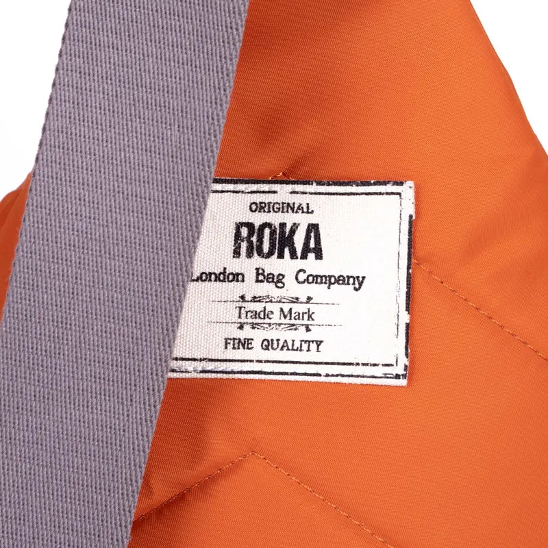 Roka Unisex Willesden B-Tasche – Gebranntes Orange