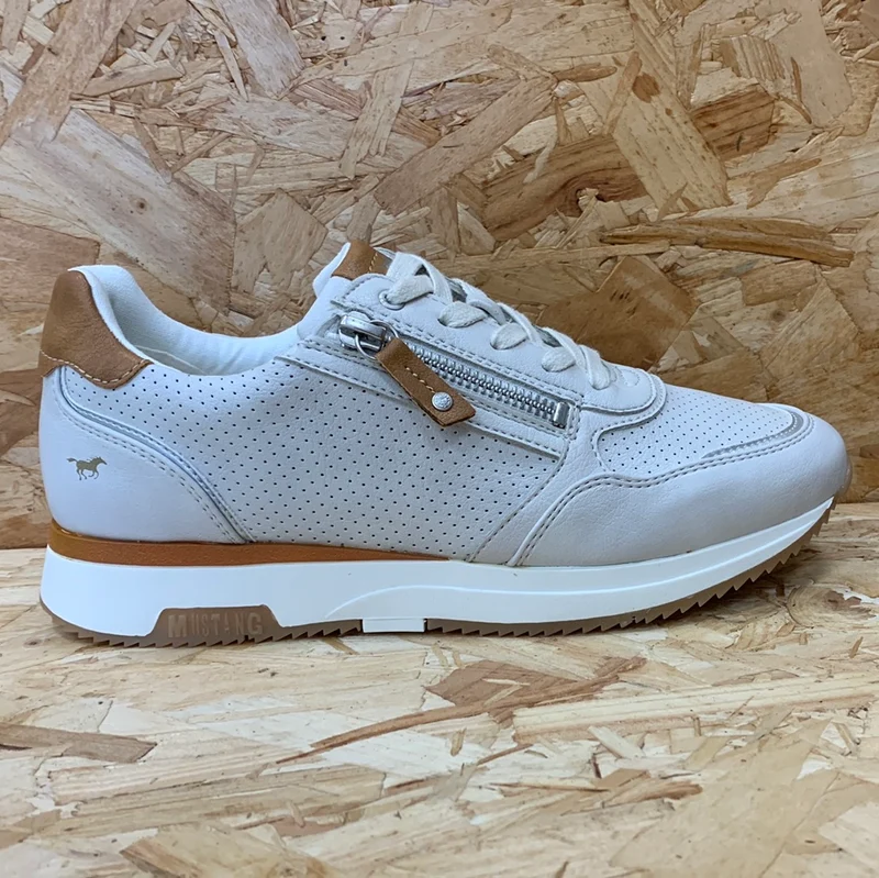 Mustang Modische Damen-Sneaker – Eis