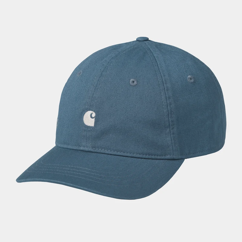 Carhartt WIP Unisex Madison Cap – Sturmblau / Wachs