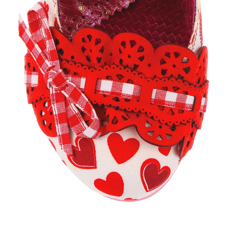 Irregular Choice Damen Make My Day High Heel - Rot