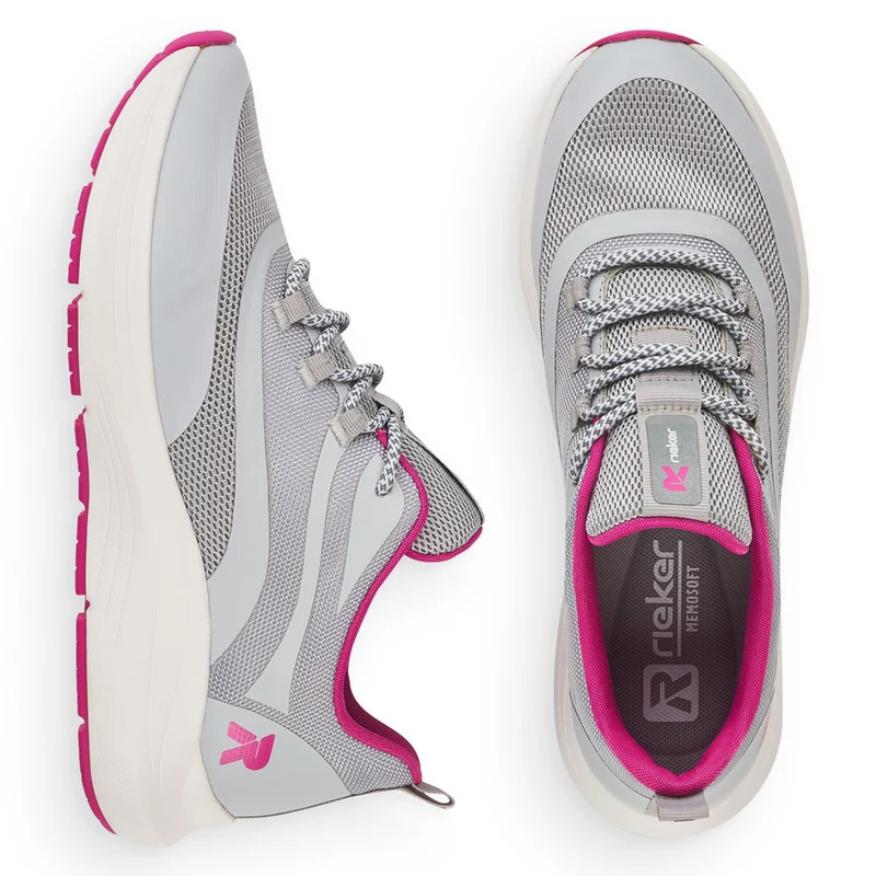 Rieker Revolution-Trainer für Damen – Grau