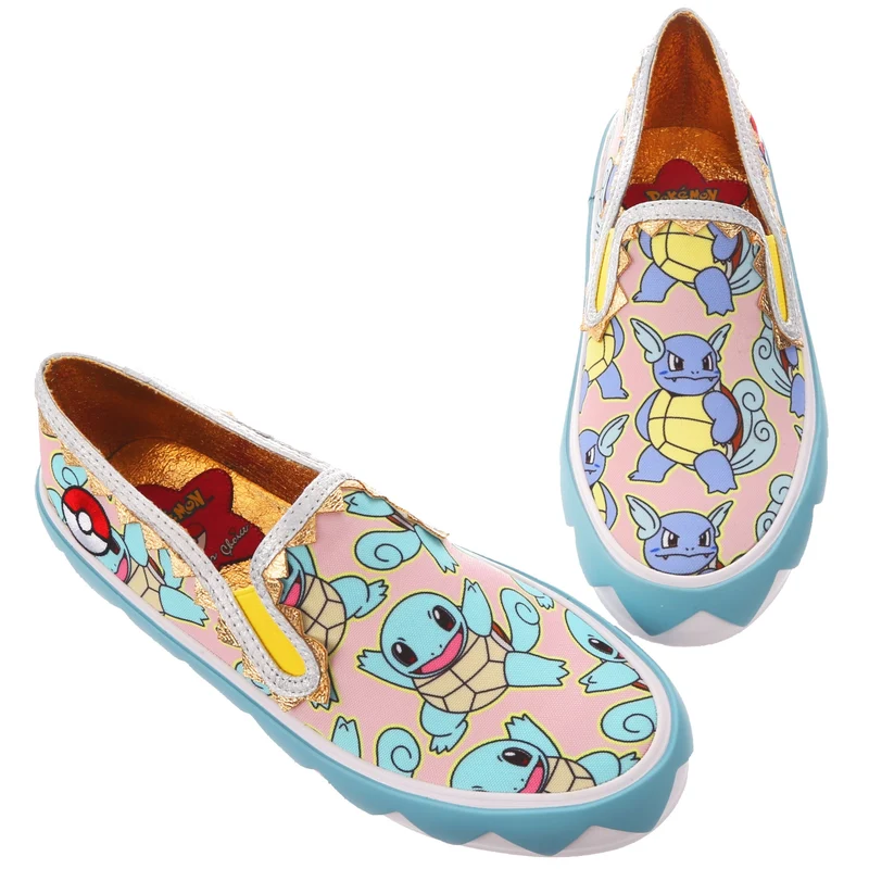 Irregular Choice Frauen Pokemon Every Day is An Adventure Slip-On-Trainer – Blau/Gelb