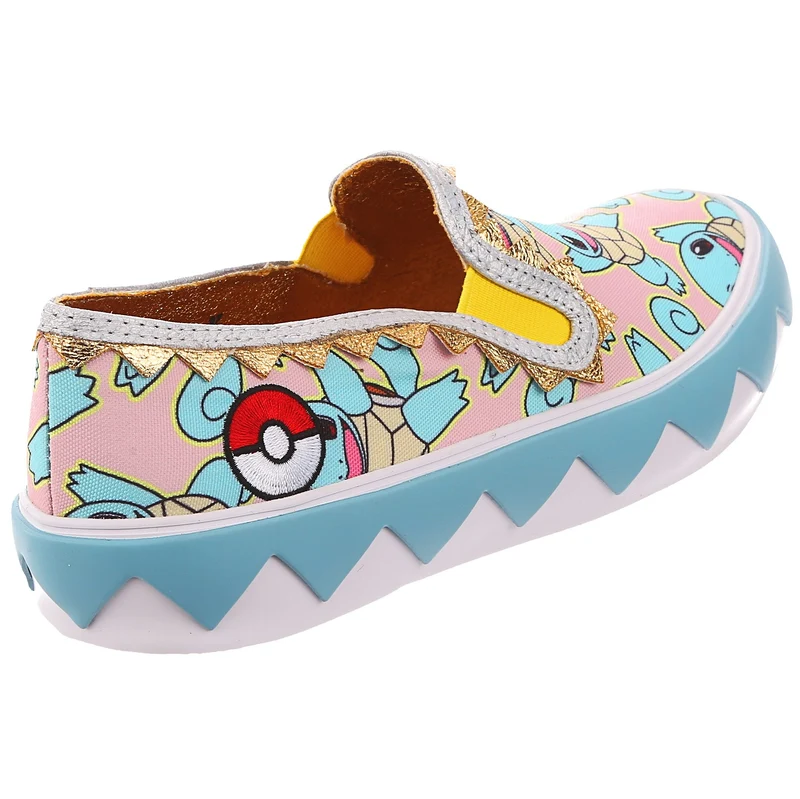 Irregular Choice Frauen Pokemon Every Day is An Adventure Slip-On-Trainer – Blau/Gelb