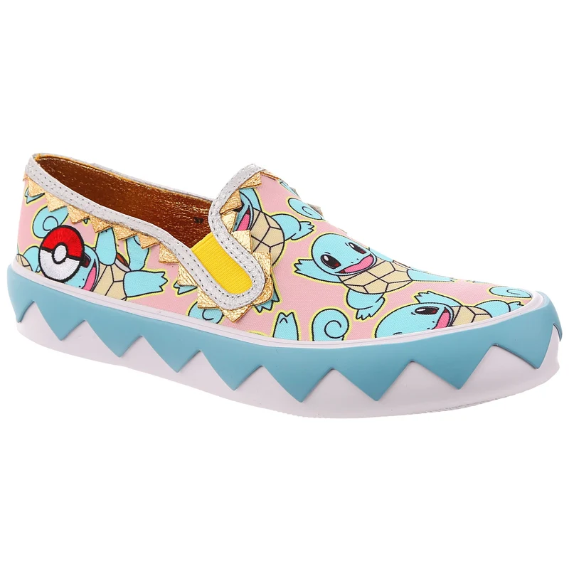 Irregular Choice Frauen Pokemon Every Day is An Adventure Slip-On-Trainer – Blau/Gelb