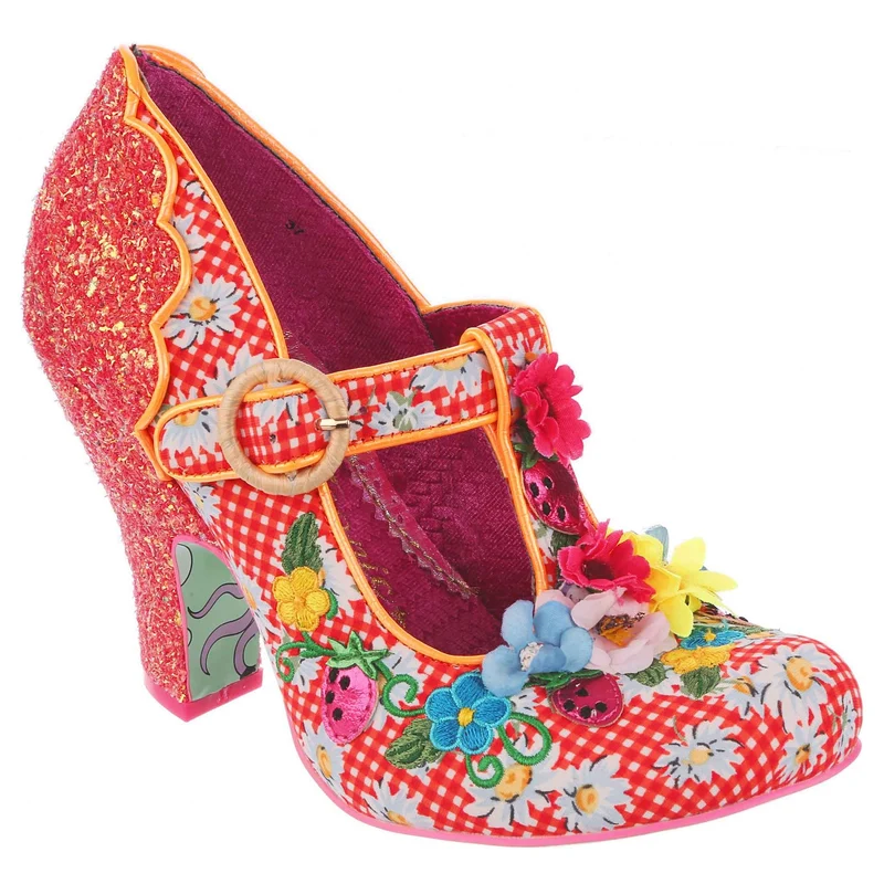 Irregular Choice Damen Perfect Poise High Heel - Orange