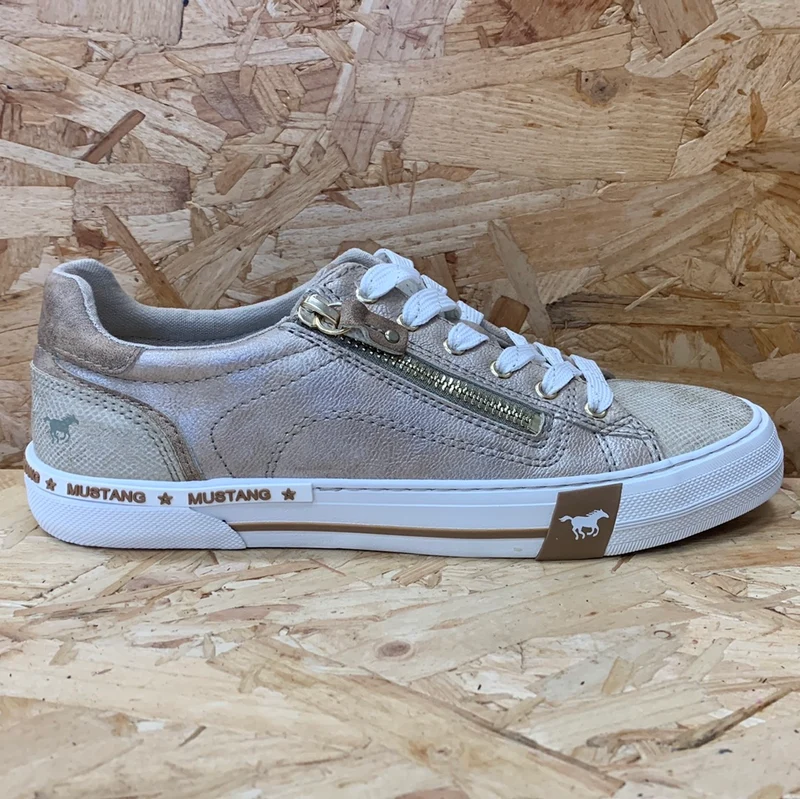 Mustang Damen-Sneaker – Champagner