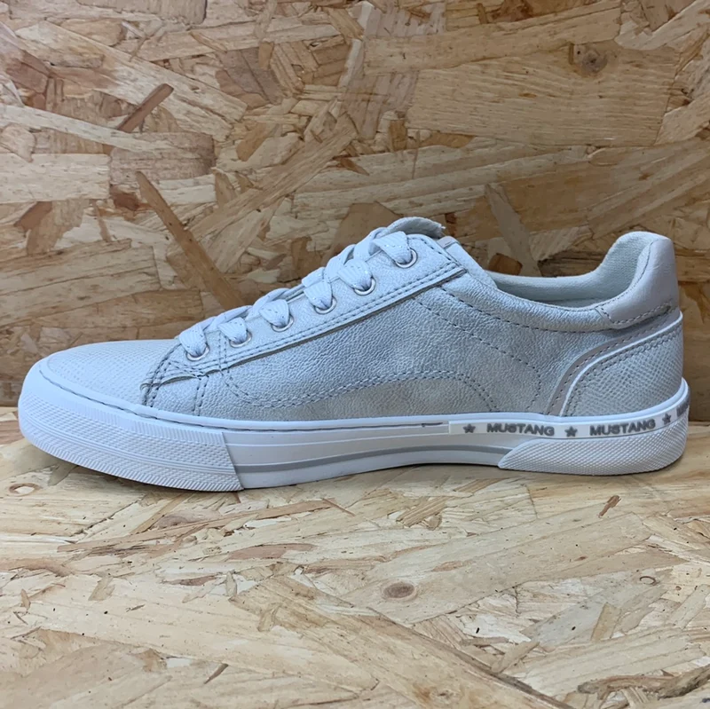 Mustang Modische Sneaker für Damen - Silber