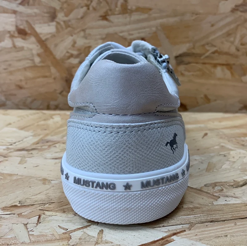 Mustang Modische Sneaker für Damen - Silber