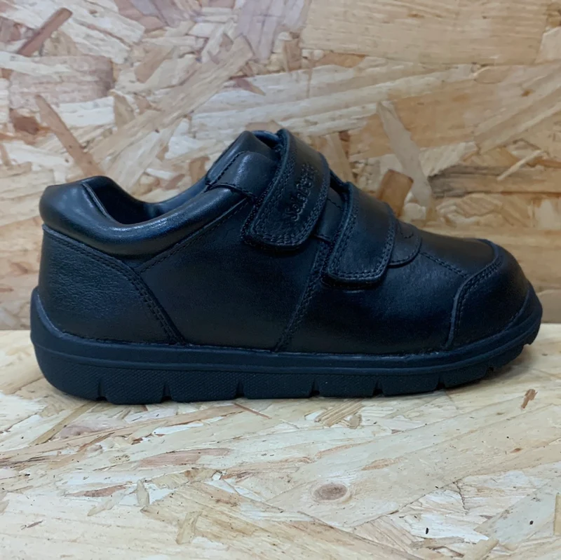 Term Sole Buddy Galaxy Kinderschuh aus Leder – Schwarz