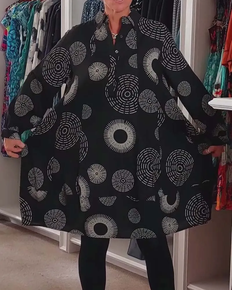 Alvaya | Geo-Chic Wickelkleid