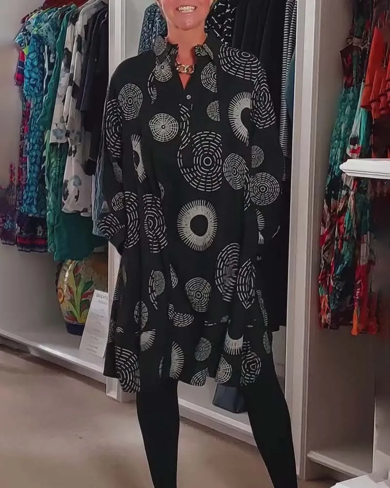 Alvaya | Geo-Chic Wickelkleid