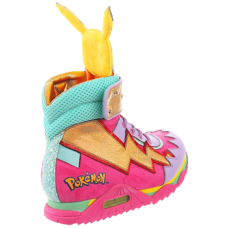Irregular Choice Frauen Pokemon Flames & Bolts Stiefel – Rosa