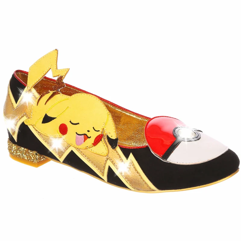 Irregular Choice Frauen Pokemon Pikachu Dreams Flat