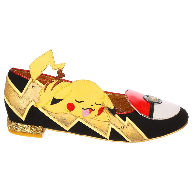Irregular Choice Frauen Pokemon Pikachu Dreams Flat