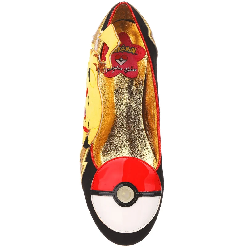 Irregular Choice Frauen Pokemon Pikachu Dreams Flat