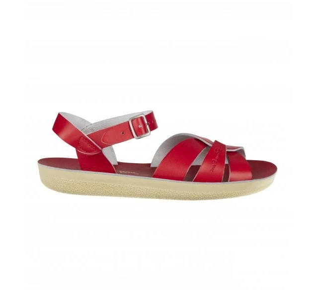 Salt Water Sandals Damen-Schwimmersandale – Rot