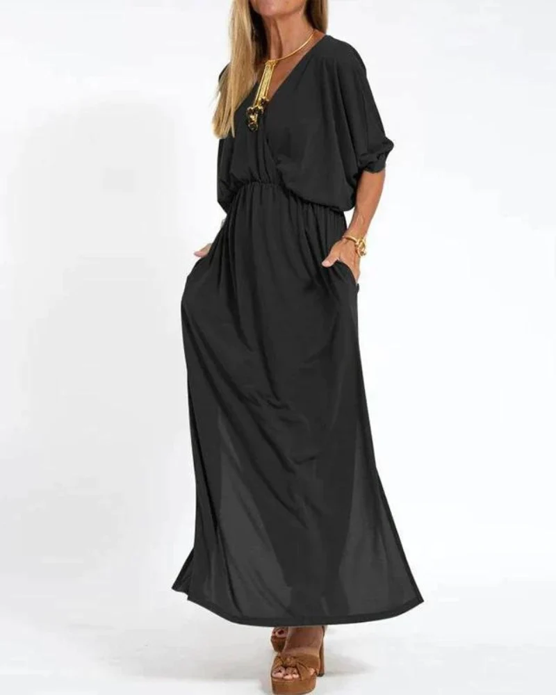 Fenetia | Stilvolles, gemütliches Maxikleid