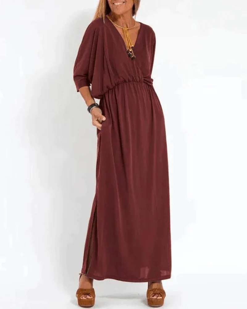 Fenetia | Stilvolles, gemütliches Maxikleid