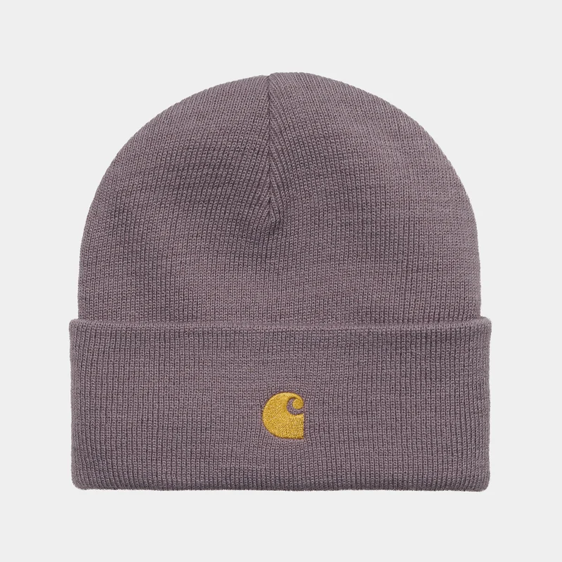 Carhartt WIP Unisex Chase Beanie – Misty Thistle
