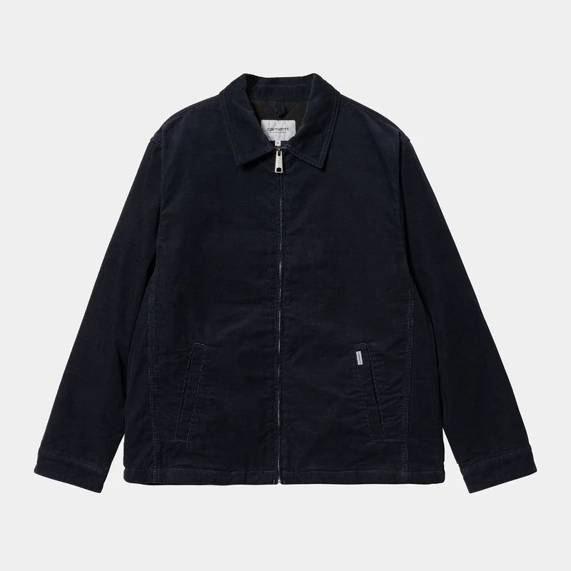 Carhartt WIP Modulare Herrenjacke – Dark Navy Rinsed