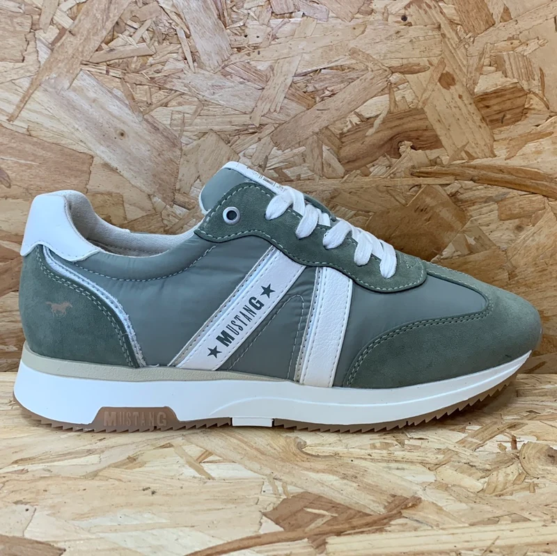 Mustang Mode-Sneaker für Damen – Grün