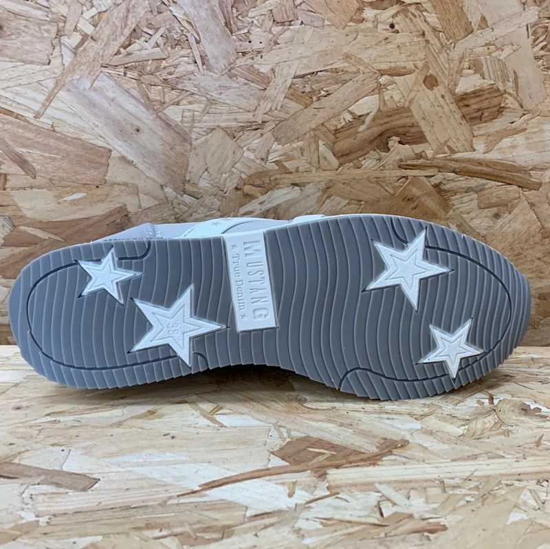 Mustang Modische Damen-Sneaker – Grau