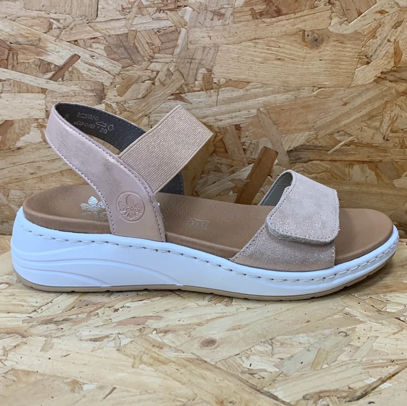 Rieker Damenmode-Sandale - Rose