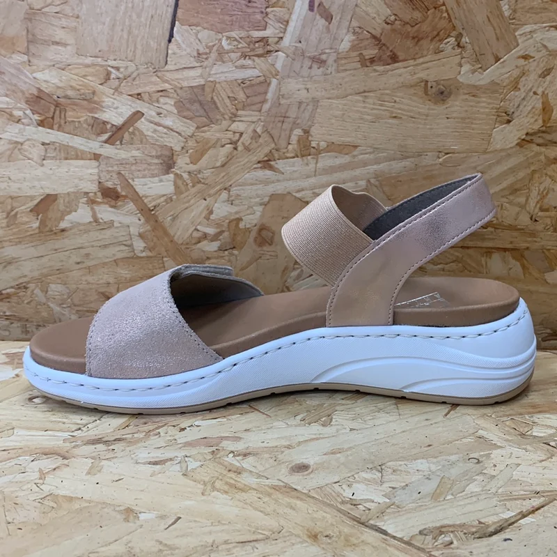Rieker Damenmode-Sandale - Rose