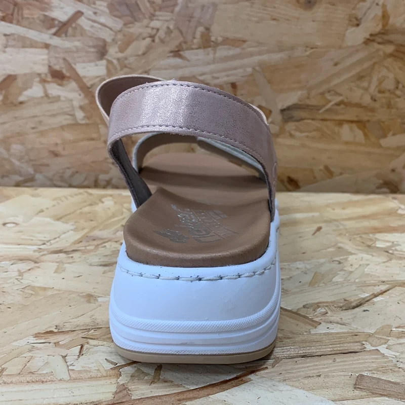 Rieker Damenmode-Sandale - Rose