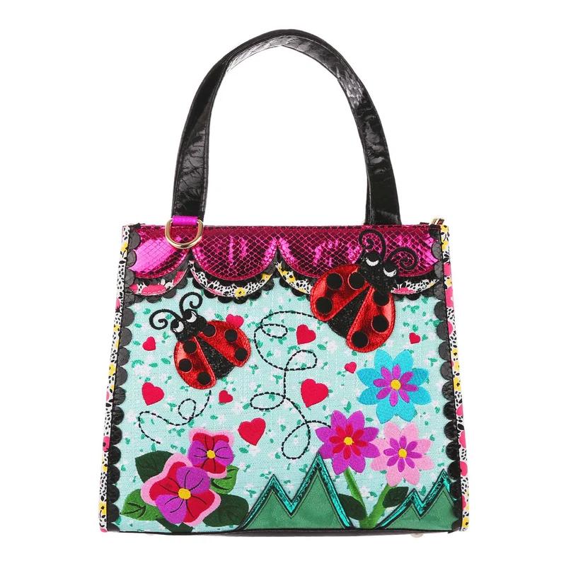 Irregular Choice Damen Ladybuggim Beutel - Grün